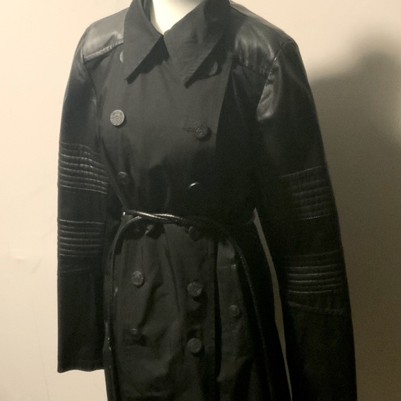 Rudsak leather pea coat - Picture 2 of 7